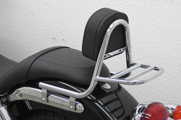 Triumph Speedmaster [FEHLING] - Sissy Bar aus Rohr mit Kissen und Gepäckträger, Triumph Speedmaster 2008-