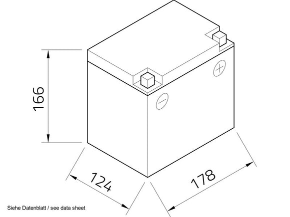 Moto Guzzi 850 Le Mans 3 Vf [INTACT] - Bike Power-Batterie GEL C60-N30L-A