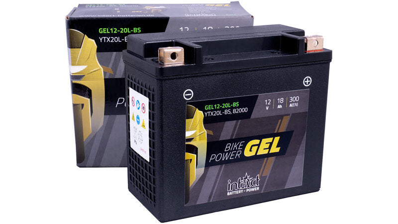 Harley Davidson Fls [INTACT] - Bike Power Battery GEL YTX20L-BS