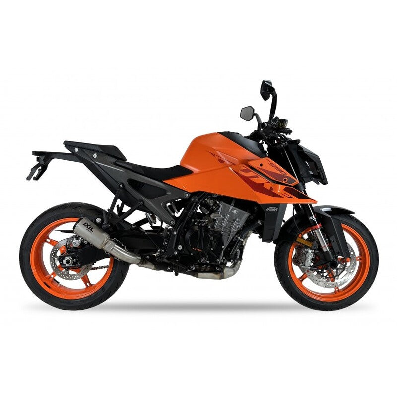 Ktm Duke 990 [IXIL] - RC hangtompító rozsdamentes acél / végsapka szén