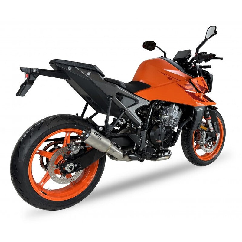 Ktm Duke 990 [IXIL] - RC hangtompító rozsdamentes acél / végsapka szén