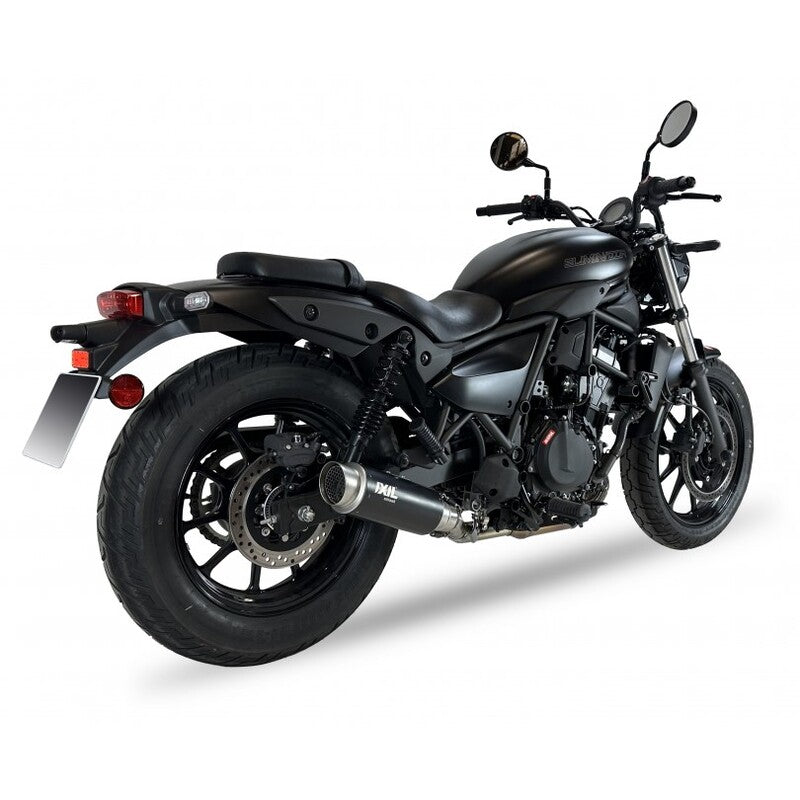 Kawasaki Eliminator [IXIL] - RC3B Slip-On Endtopf Edelstahl Schwarz