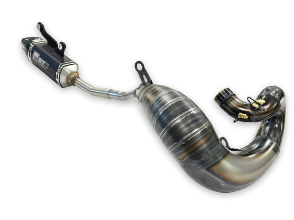 KTM Sx 250 [FRESCO] - コンプリートエキゾーストシステム - カービーマフラー ブラックアルミ