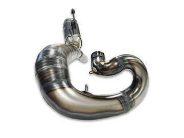 Ktm Sx 250 [FRESCO] - Komplett-Auspuffsystem - Carby Endtopf schwarzes Aluminium