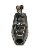 Ktm Sx 250 [FRESCO] - Carby Schalldämpfer schwarzes Aluminium/Karbon-Endkappe