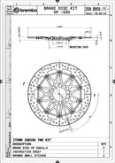 Ducati Panigale 1199 [BREMBO RACING] - UPGRADE Supersport rund schwimmend Bremsscheiben - paarweise-2