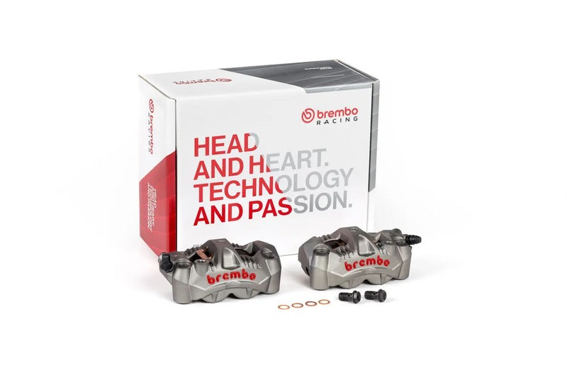 Triumph Daytona 675 [BREMBO RACING] - GP4-RS Paar Radial-Bremssattel vorne 4 Kolben Ø3mm