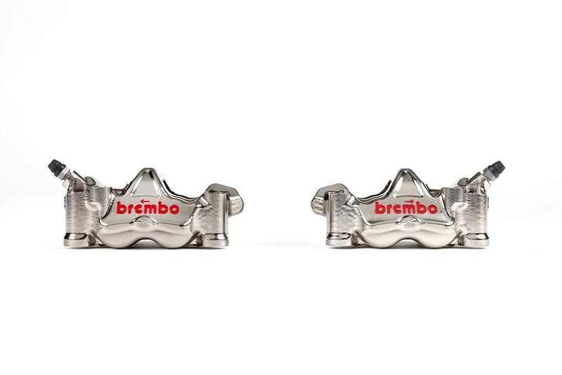 Kawasaki Zr 400 [BREMBO RACING] - Par GP4RX - 18 mm bremsekalipre (CNC-bearbejdet - forkromet) (med klodser)