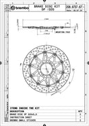 Bmw M 1000 [BREMBO RACING] - OPGRADERING Supersport runde flydende bremseskiver - i par-4