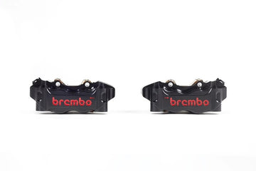 Kawasaki Zx-10Rr [BREMBO RACING] - UPGRADE GP4-RB pinças de freio de 4 pistões (par) dianteiras, Ø 30/34 mm