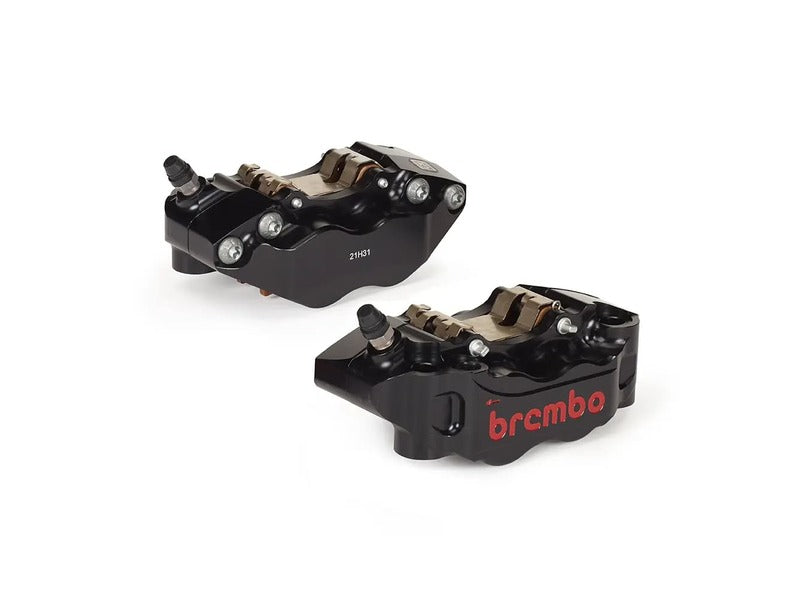 Ducati Hypermotard 939 [BREMBO RACING] - OPPGRADERING GP4-RB 4-stempel bremsekalipere (par) foran, Ø 30/34 mm