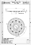 Kawasaki Zx-10Rr [BREMBO RACING] - Disques de frein flottants ronds UPGRADE Supersport - par paire