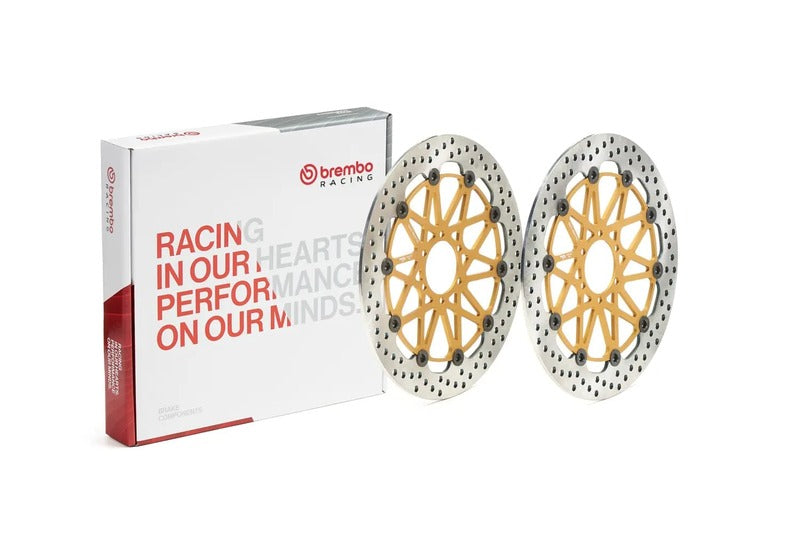 Aprilia Shiver 900 Abs [BREMBO RACING] - UPGRADE Supersport round floating brake discs - in pairs