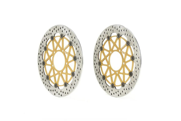 Triumph Street Triple 765 [BREMBO RACING] - UPGRADE Supersport Paar schwimmende Bremsscheiben – 208973756