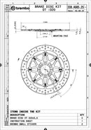 Aprilia Mille Rsv 1000 Me [BREMBO RACING] - UPGRADE T-Drive rund schwimmend Bremsscheibe-2