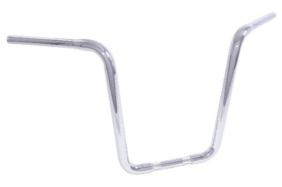 Harley Davidson Sportster [HIGHWAY HAWK] - Narrow Apehanger 1 Zoll Lenker mit 3 Bohrungen, 860mm breit 430mm hoch, chrom