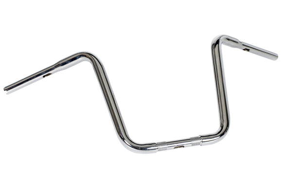 Harley Davidson Sportster 883 Iron XL 883 N [HIGHWAY HAWK] - Úzká řídítka Apehanger 1" se 3 otvory, šířka 860 mm, výška 350 mm, chrom