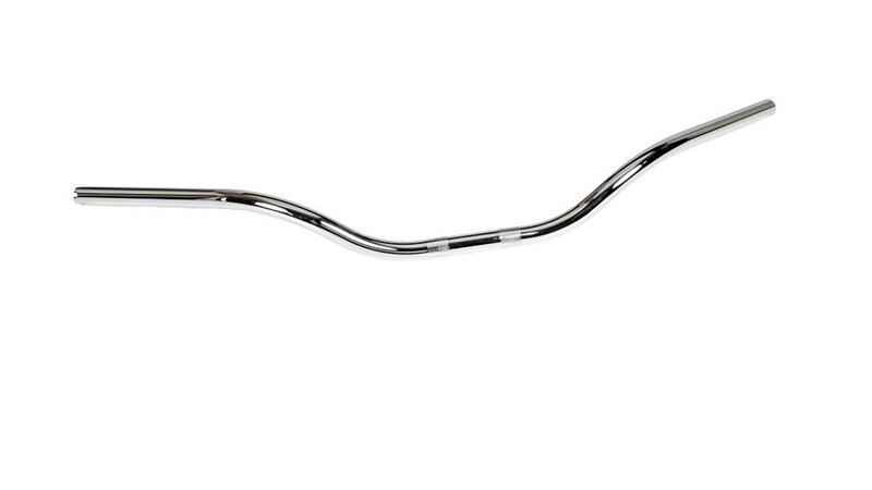 Harley Davidson Sportster 883 Iron XL 883 N [HIGHWAY HAWK] - Rantatanko 1 tuuman ohjaustanko, 3 reikää, 940 mm leveä 80 mm korkea, kromi