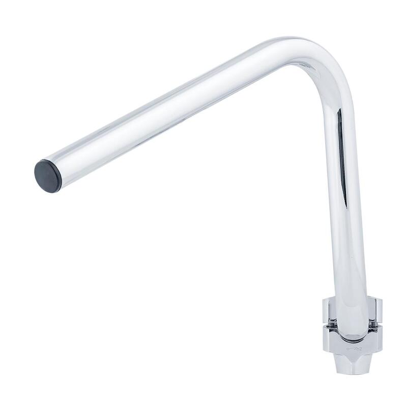 Honda Vt 750 [HIGHWAY HAWK] - Bad Hawk 1 inch stuur met 3 gaten, 845 mm breed 240 mm hoog, chroom