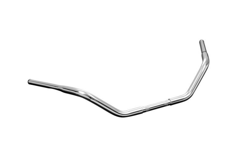Kawasaki Vn 900 [HIGHWAY HAWK] - Fat Custom 1 Zoll Lenker mit 3 Bohrungen, 900mm breit 140mm hoch, chrom