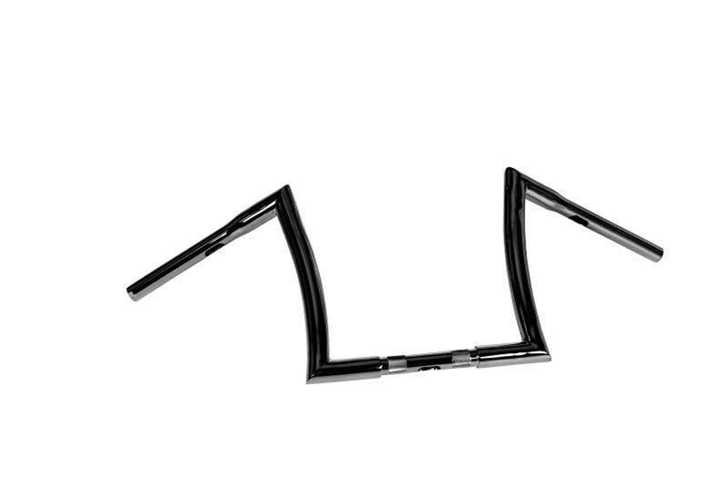Harley Davidson Flst [HIGHWAY HAWK] - Bad Ape 1 Zoll Lenker mit 3 Bohrungen, 800mm breit 260mm hoch, schwarz matt