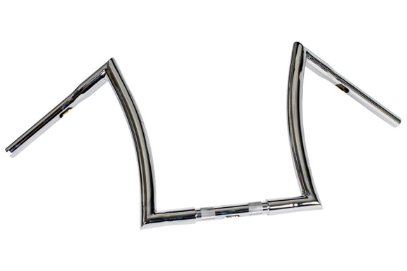 Honda Vt 750 [HIGHWAY HAWK] - Bad Ape 1 Zoll Lenker mit 3 Bohrungen, 800mm breit 360mm hoch, chrom