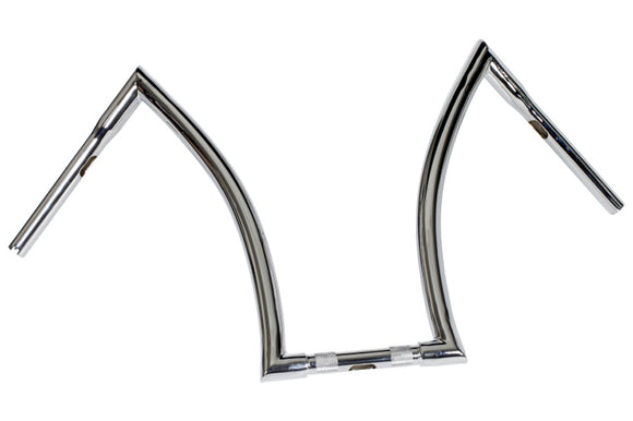 Harley Davidson Flst [HIGHWAY HAWK] - Bad Ape 1 tommer styr med 3 huller, 800 mm bred 440 mm høj, krom