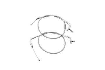 Yamaha Xvs 650 [HIGHWAY HAWK] - Stahlflex Gaszug A Öffner, Yamaha XVS 650 Drag Star /Classic, +15cm