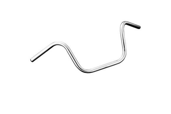 Harley Davidson Sportster Note [HIGHWAY HAWK] - Guiador Street Low, 1 polegada (25,4 mm), com 3 furos, cromado