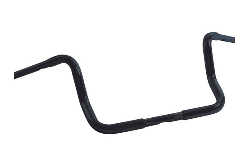 Harley Davidson Flhr [HIGHWAY HAWK] - Fat Bagger Lenker, 1 Zoll (25.4 mm), mit 3 Bohrungen, schwarz
