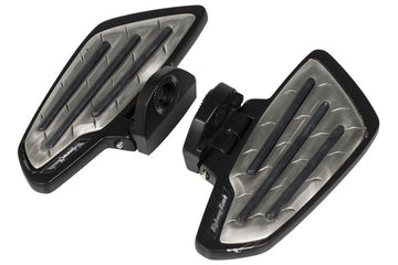 Suzuki Vs 1400 [HIGHWAY HAWK] - New Tech Glide Metall Fahrer Trittbretter, Suzuki VS Intruder, schwarz