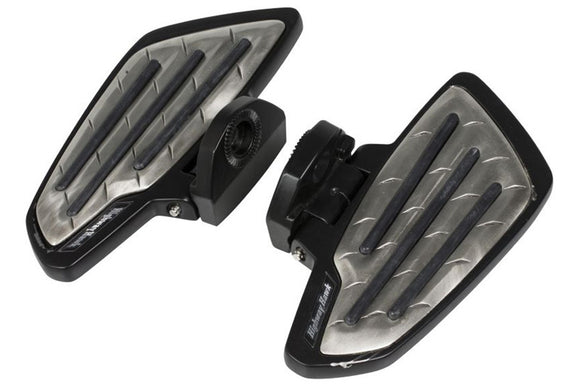 Suzuki Vs 1400 [HIGHWAY HAWK] - New Tech Glide Metall Fahrer Trittbretter, Suzuki VS Intruder, schwarz