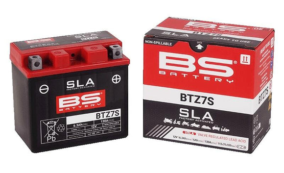 Honda Cbr 1000 Rr-R Fireblade Sp [BS BATTERY] - SLA Wartungsfreie Batterie Werkseitig aktiviert - BTZ7S (FA)