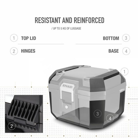 Honda X-Adv [SHAD] - Toptaske Terra TR41 Sort