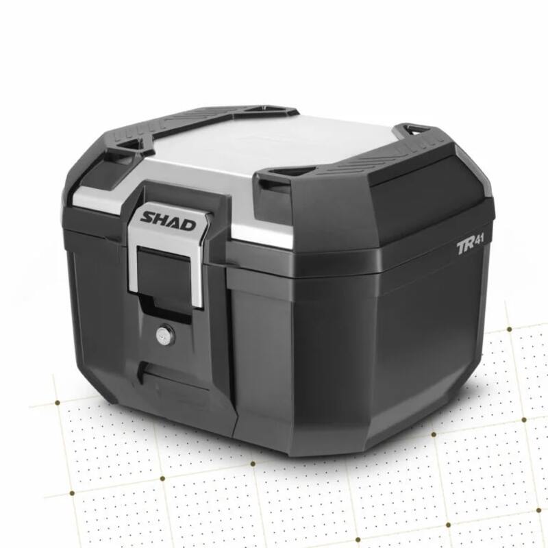 Honda X-Adv [SHAD] - Topcase Terra TR41 preto/tampa alumínio