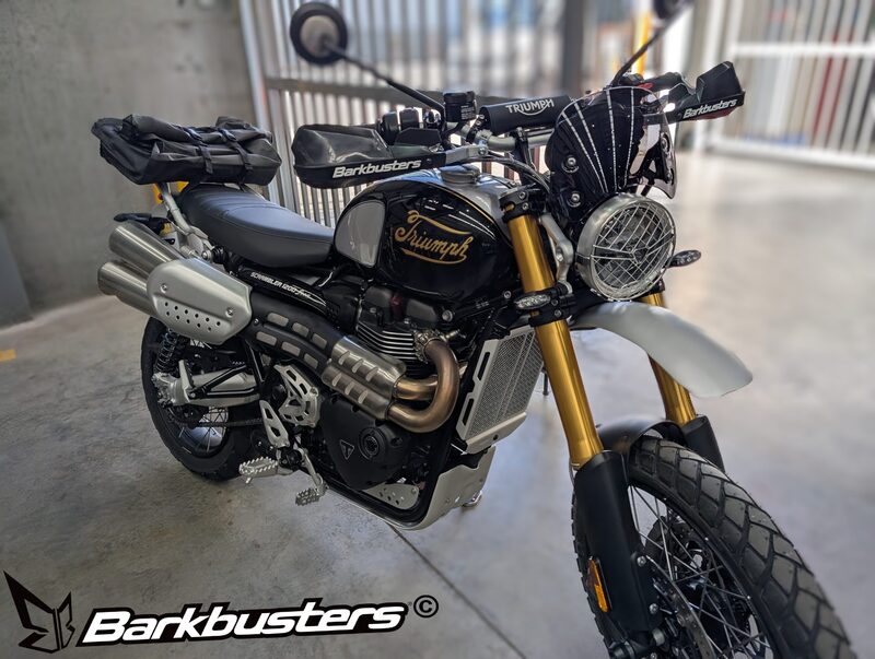 Triumph Scrambler 1200 [BARKBUSTERS] - Oprema za pričvršćivanje u dvije točke