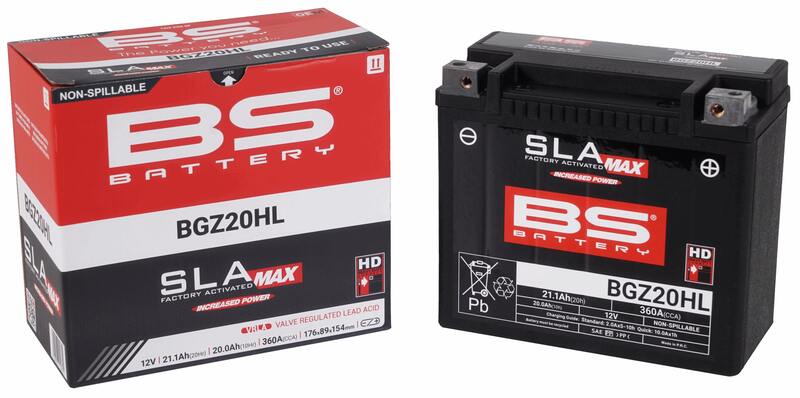 Triumph Tiger Explorer Xr [BS BATTERY] - SLA Wartungsfreie Batterie Werkseitig aktiviert - BGZ20HL