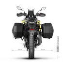 Voge Valico 800 Rally [SHAD] - 3P Befestigungssystem (seitlich)