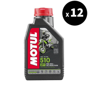 510 2T Моторное масло 1 л, 12 упаковка [Motul]