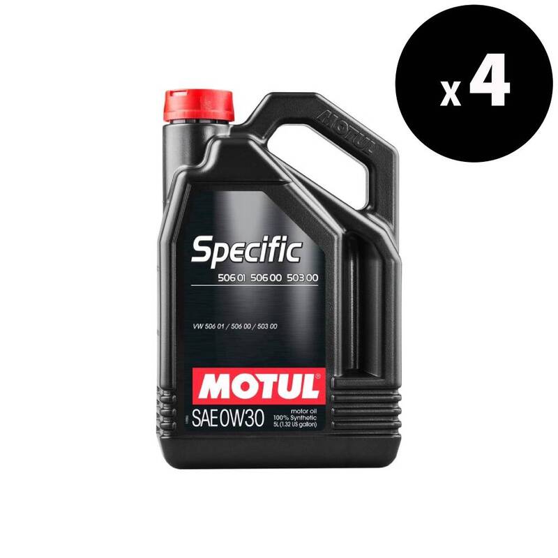 Spezifisches Motoröl 0W30 5L 4er-Pack [Motul]