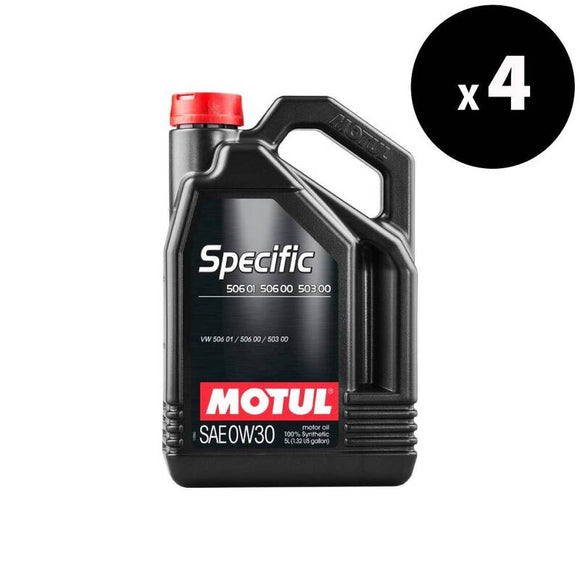 Óleo de motor específico 0W30 5L 4-PACK [MOTUL]