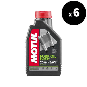 Petróleo de la bifurcación 20W 1L, 6 paquete [Motul]
