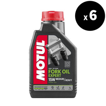 Aceite de horquilla 15W 1L, 6 paquete [Motul]
