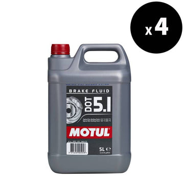 Dot 5.1 Fluid de frenos 5L 4 paquete [Motul]