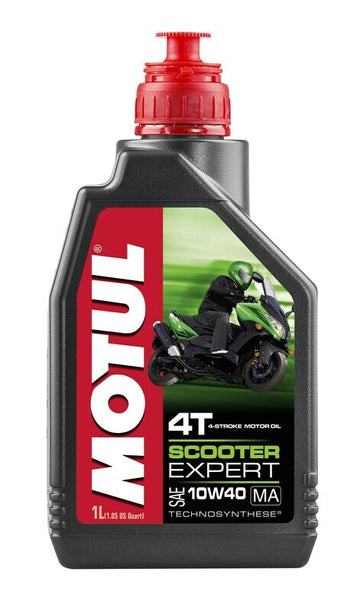 4Tスクーター用のモーターオイル10W40、12パック[Motul]