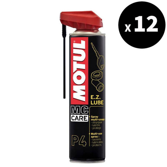 MC Care P4 E.Z. Lubricante lubricante spray 400ml 12er Pack [Motul]