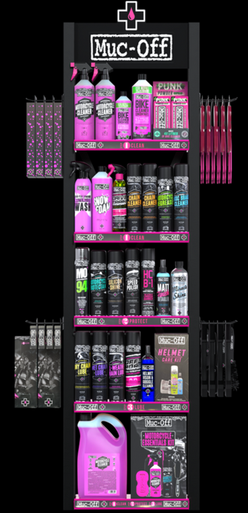 Motorrad Display-Ständer Einzelpack [MUC-OFF]