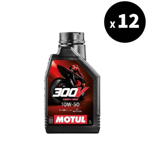 Engine oil 10W50 4T Road Racing 1L X12 [Motul]