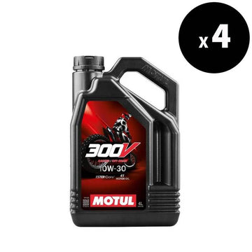 Motorolje 10W30 4T for Off Road Racing 4L - Motul 300V