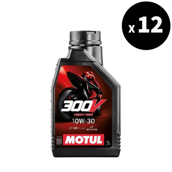 Motorolje 10W30 4T Road Racing 1L X12 [Motul]